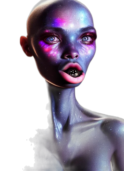 face, mask, creature, robot transparent PNG cut-out