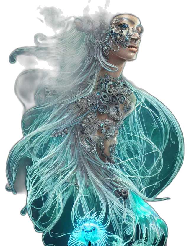 dress, mask, dragon, creature transparent PNG cut-out