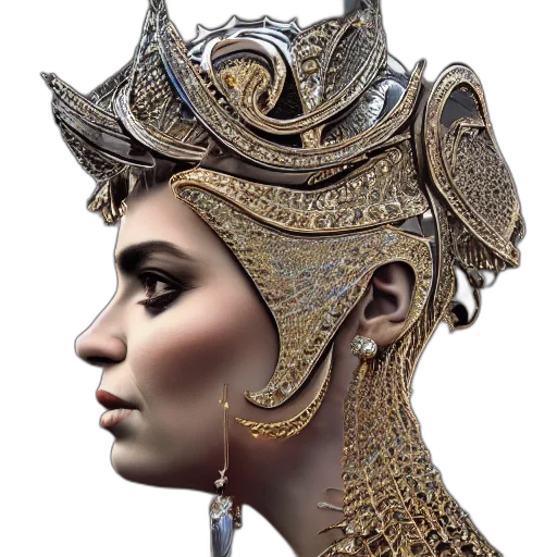 crown, jewelry, mask, face transparent PNG cut-out