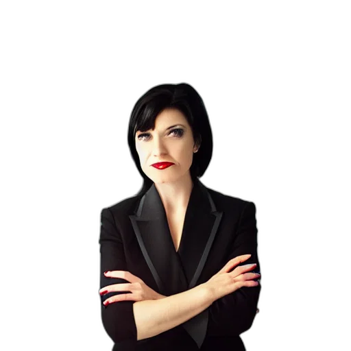 staff, jacket, face, jewelry transparent PNG cut-out