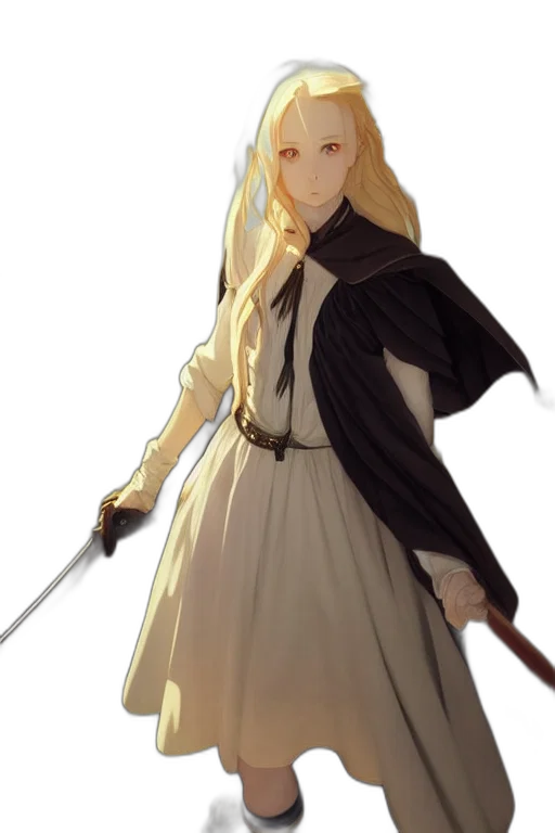 staff, sword, dress, weapon transparent PNG cut-out