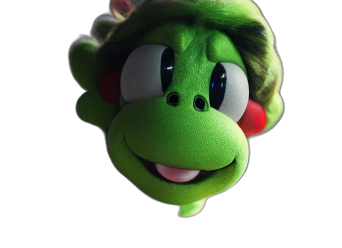 dragon, hat, face, creature transparent PNG cut-out