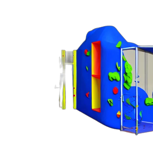3d render, indoor, play, area transparent PNG cut-out
