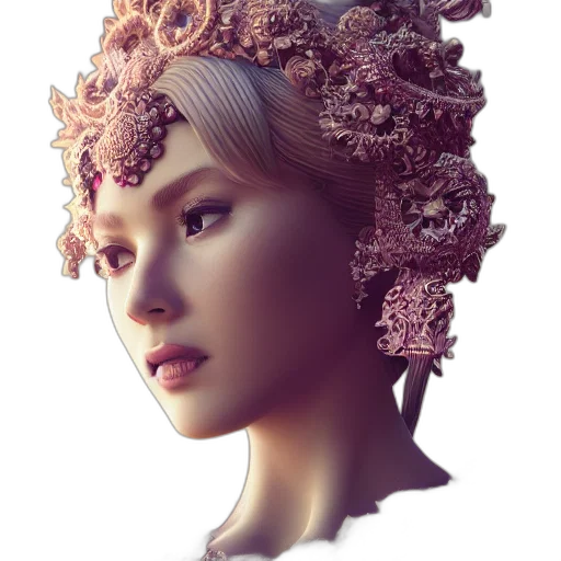 crown, mask, face, jewelry transparent PNG cut-out