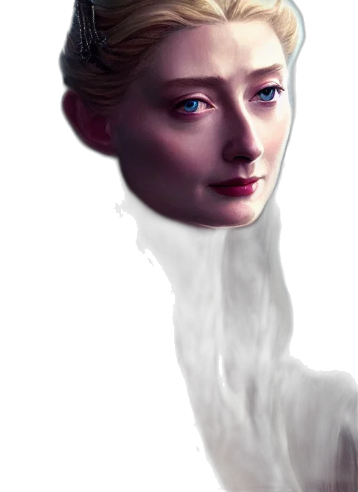 face, crown, dragon, hair transparent PNG cut-out