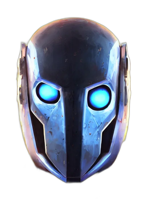 mask, robot, face, jewelry transparent PNG cut-out