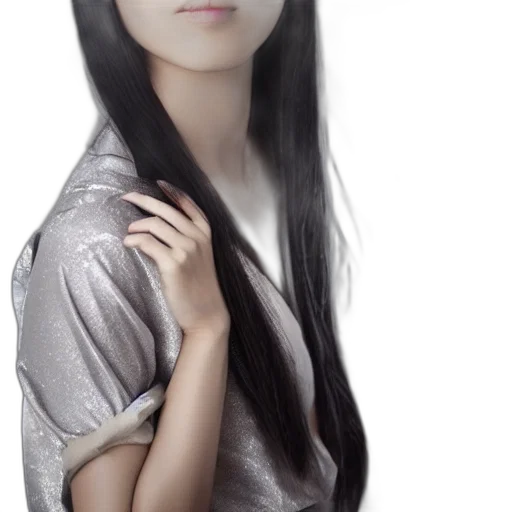 face, mask, hair, creature transparent PNG cut-out