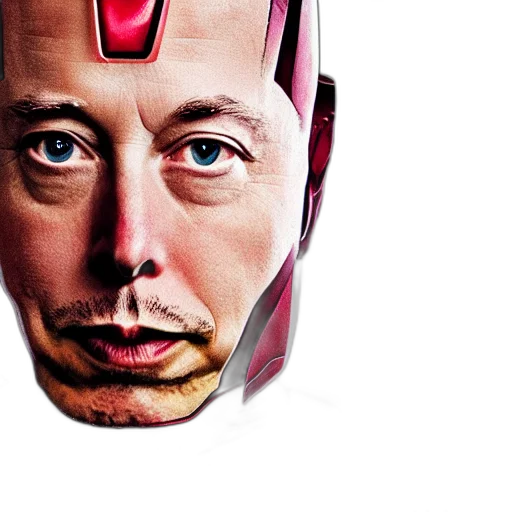robot, mask, face, comic book art transparent PNG cut-out
