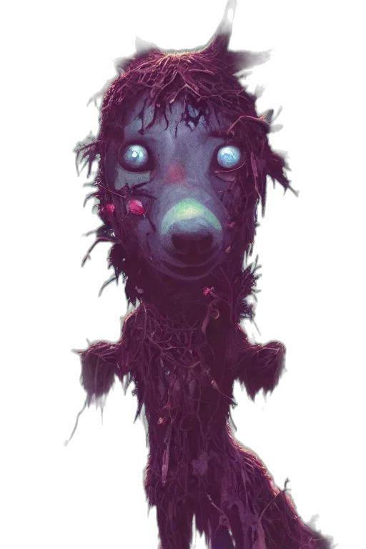 creature, mask, animal, face transparent PNG cut-out