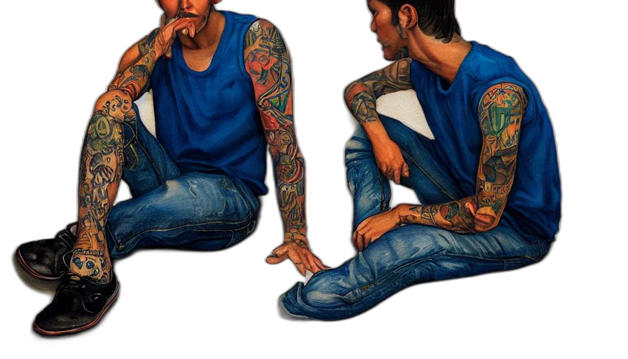 shoes, jacket, photorealistic, concept art transparent PNG cut-out