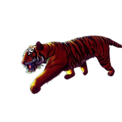 animal, creature, concept art, 3d render transparent PNG cut-out