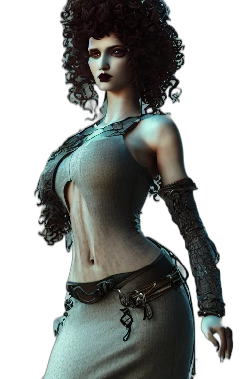 dress, staff, robot, jewelry transparent PNG cut-out