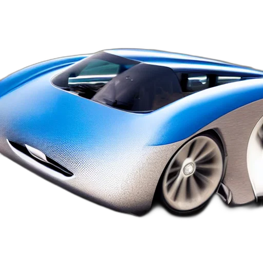 car, robot, 3d render, concept art transparent PNG cut-out
