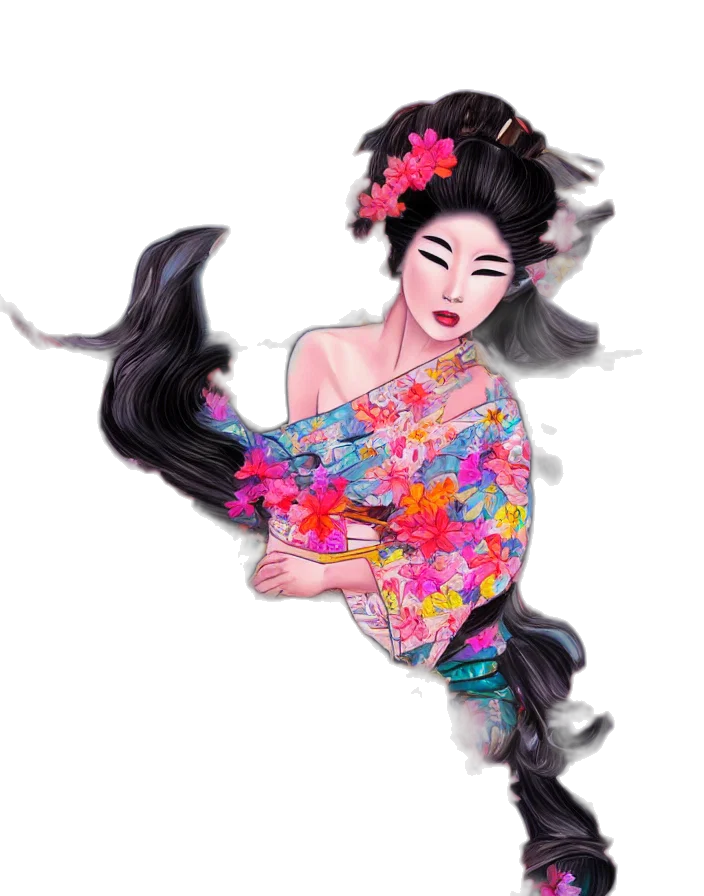 dress, fantasy art, pixel art, watercolor transparent PNG cut-out