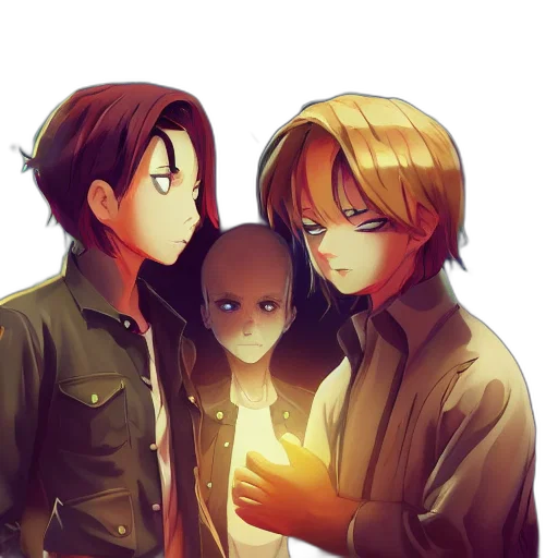 mask, anime, pixel art, comic book art transparent PNG cut-out
