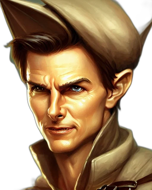 face, staff, fantasy art, photorealistic transparent PNG cut-out