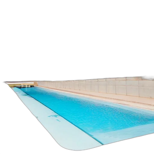 3d render, swimming, pool, highway transparent PNG cut-out