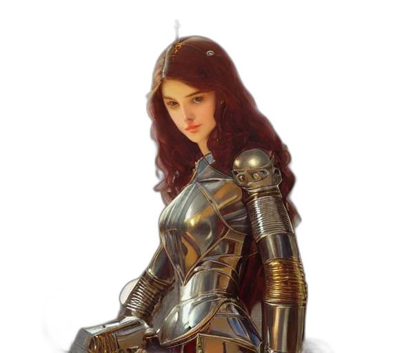 robot, sword, dress, weapon transparent PNG cut-out