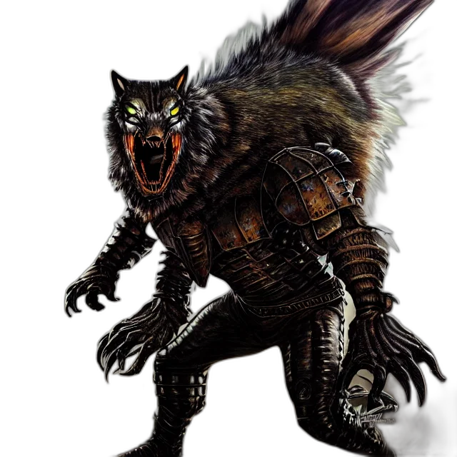 creature, animal, dragon, staff transparent PNG cut-out