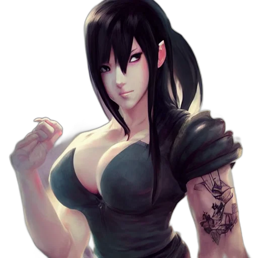 dress, dragon, weapon, fantasy art transparent PNG cut-out