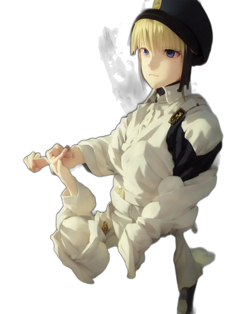 staff, weapon, robot, dress transparent PNG cut-out