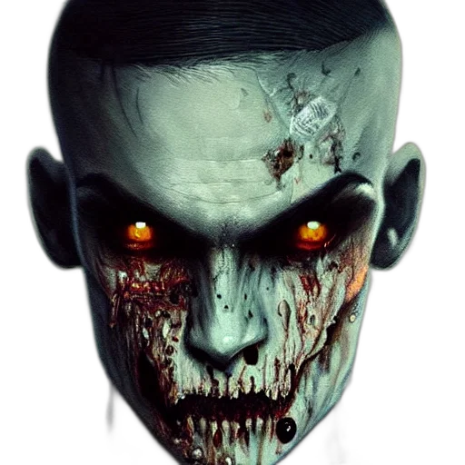 face, mask, creature, concept art transparent PNG cut-out