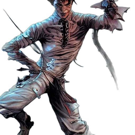 staff, weapon, mask, jacket transparent PNG cut-out