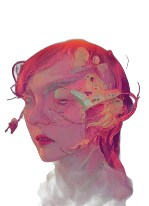 mask, face, creature, crown transparent PNG cut-out