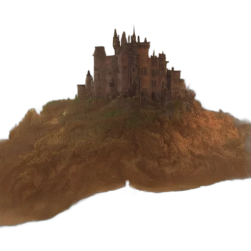 crown, hair, hat, staff transparent PNG cut-out