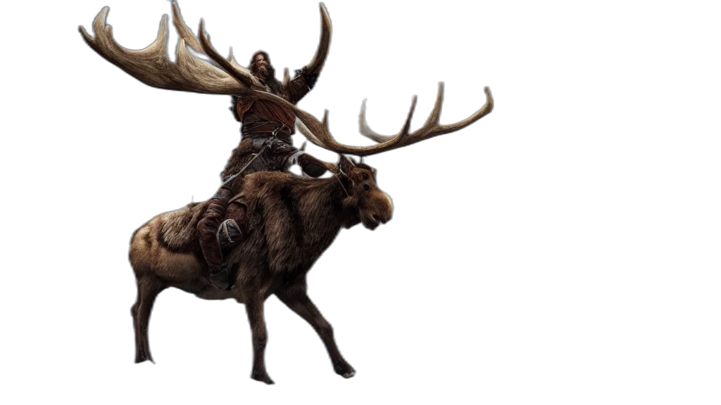 animal, crown, creature, concept art transparent PNG cut-out