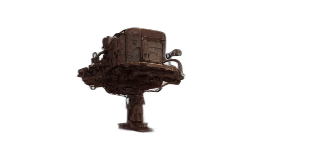 robot, furniture, crown, weapon transparent PNG cut-out