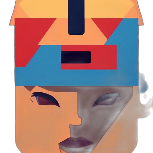 mask, face, hat, robot transparent PNG cut-out