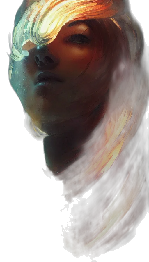 face, mask, creature, robot transparent PNG cut-out