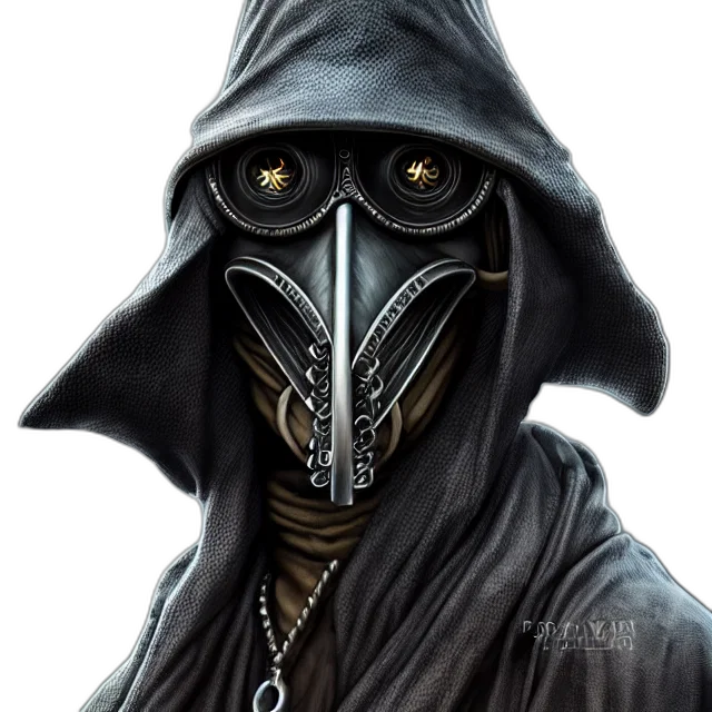 mask, face, staff, robot transparent PNG cut-out