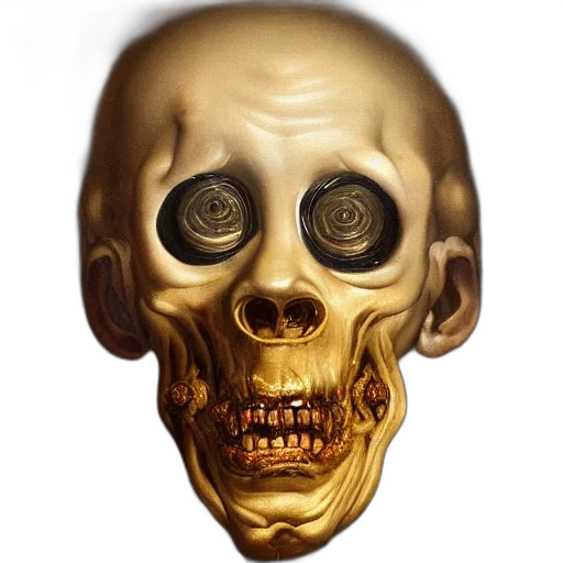 mask, face, creature, jewelry transparent PNG cut-out