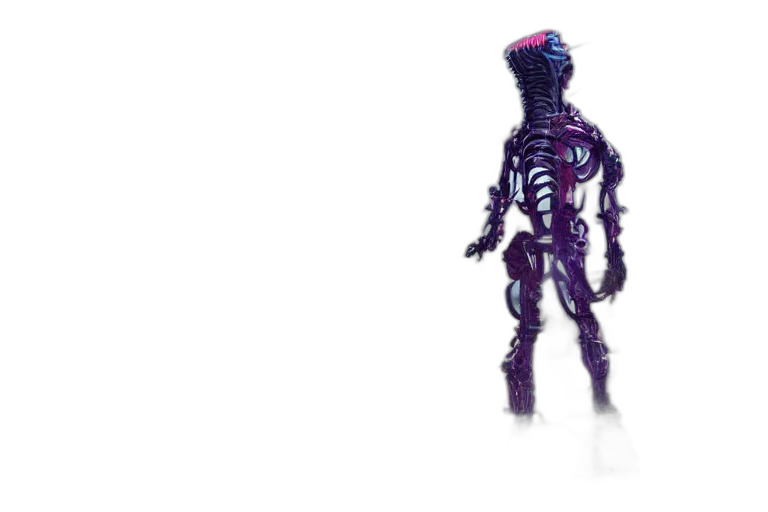 robot, creature, animal, staff transparent PNG cut-out