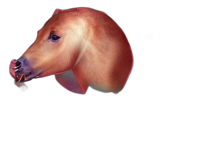 animal, creature, food, face transparent PNG cut-out
