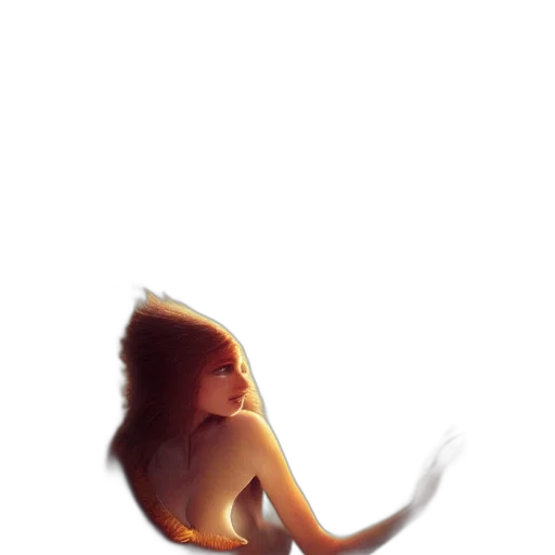 hair, crown, creature, animal transparent PNG cut-out