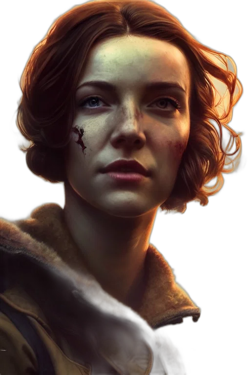 face, weapon, crown, concept art transparent PNG cut-out
