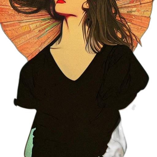 hat, dress, umbrella, mask transparent PNG cut-out