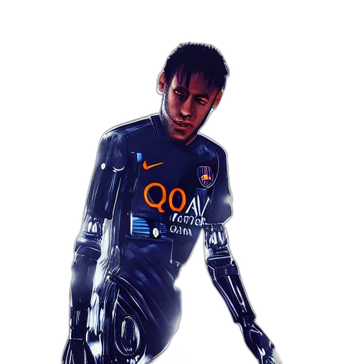 robot, cyberpunk, concept art, photorealistic transparent PNG cut-out