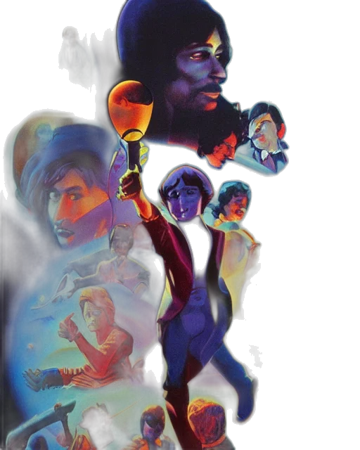 concept art, comic book art, fantasy art, 3d render transparent PNG cut-out