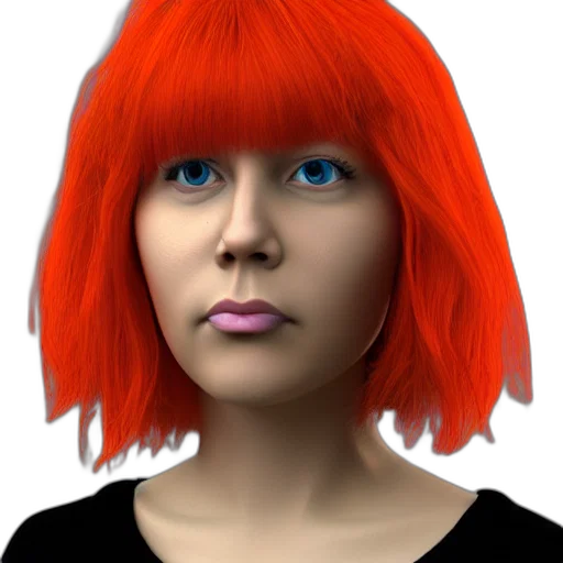 face, hair, mask, jewelry transparent PNG cut-out
