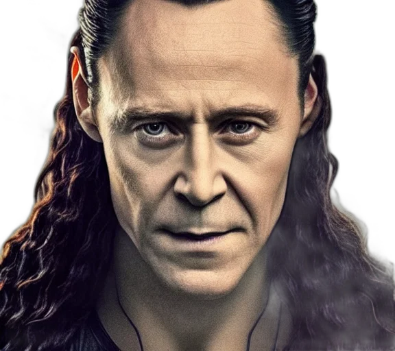 face, dragon, hair, mask transparent PNG cut-out