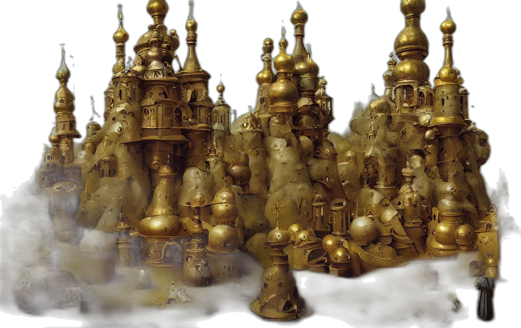 crown, 3d render, concept art, photorealistic transparent PNG cut-out