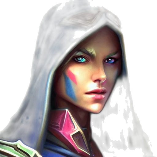 face, staff, mask, fantasy art transparent PNG cut-out