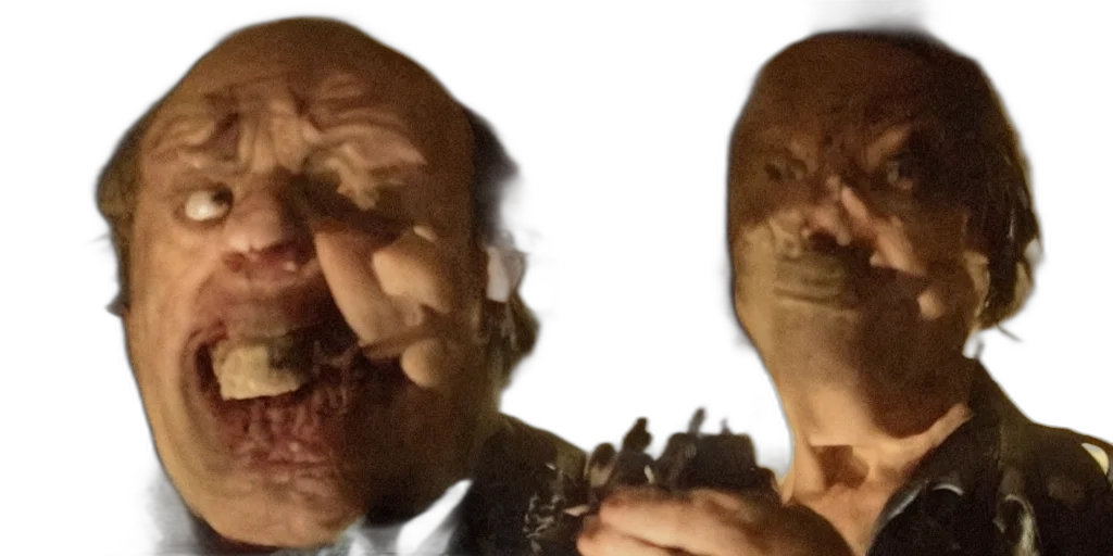 face, mask, fire, movie transparent PNG cut-out