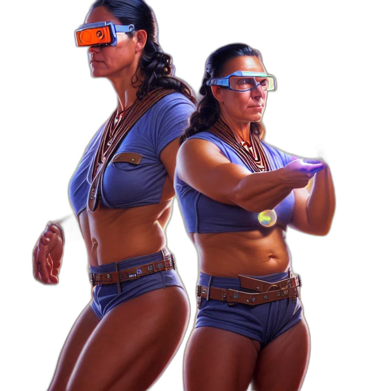 concept art, 3d render, cyberpunk, photorealistic transparent PNG cut-out