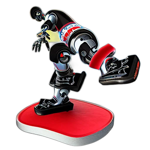 robot, 3d render, concept art, tony transparent PNG cut-out