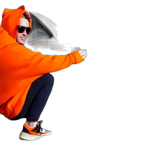 jacket, hat, umbrella, shoes transparent PNG cut-out